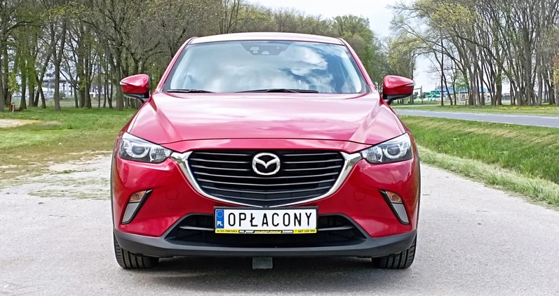 Mazda CX-3 cena 53900 przebieg: 200000, rok produkcji 2015 z Żuromin małe 466